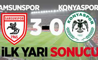 Konyaspor 3 Samsunspor 0 (İlk Devre) 