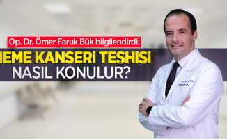 Op. Dr. Ömer Faruk Bük bilgilendirdi: Meme kanseri teşhisi nasıl konulur?