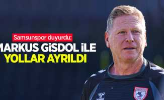 Samsunspor duyurdu: Markus Gisdol ile yollar ayrıldı