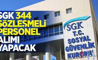 SGK, 344 sözleşmeli personel alımı yapacak