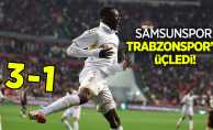 Samsunspor evinde Trabzonspor'u üçledi! Samsunspor 3-1 Trabzonspor