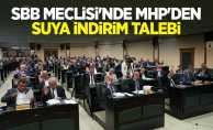 SBB Meclisi'nde MHP’den suya indirim talebi