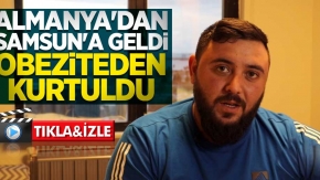 Almanya'dan gelen hasta Volkan Kınaş ile obeziteden kurtuldu