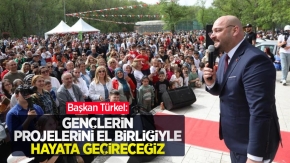 Başkan Türkel: Gençlerin projelerini el birliğiyle hayata geçireceğiz”
